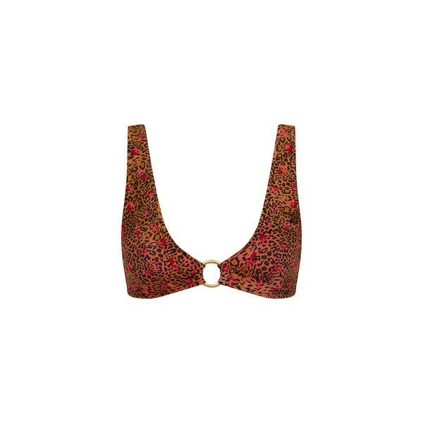 Wild Rose Ring Contour Crop Top