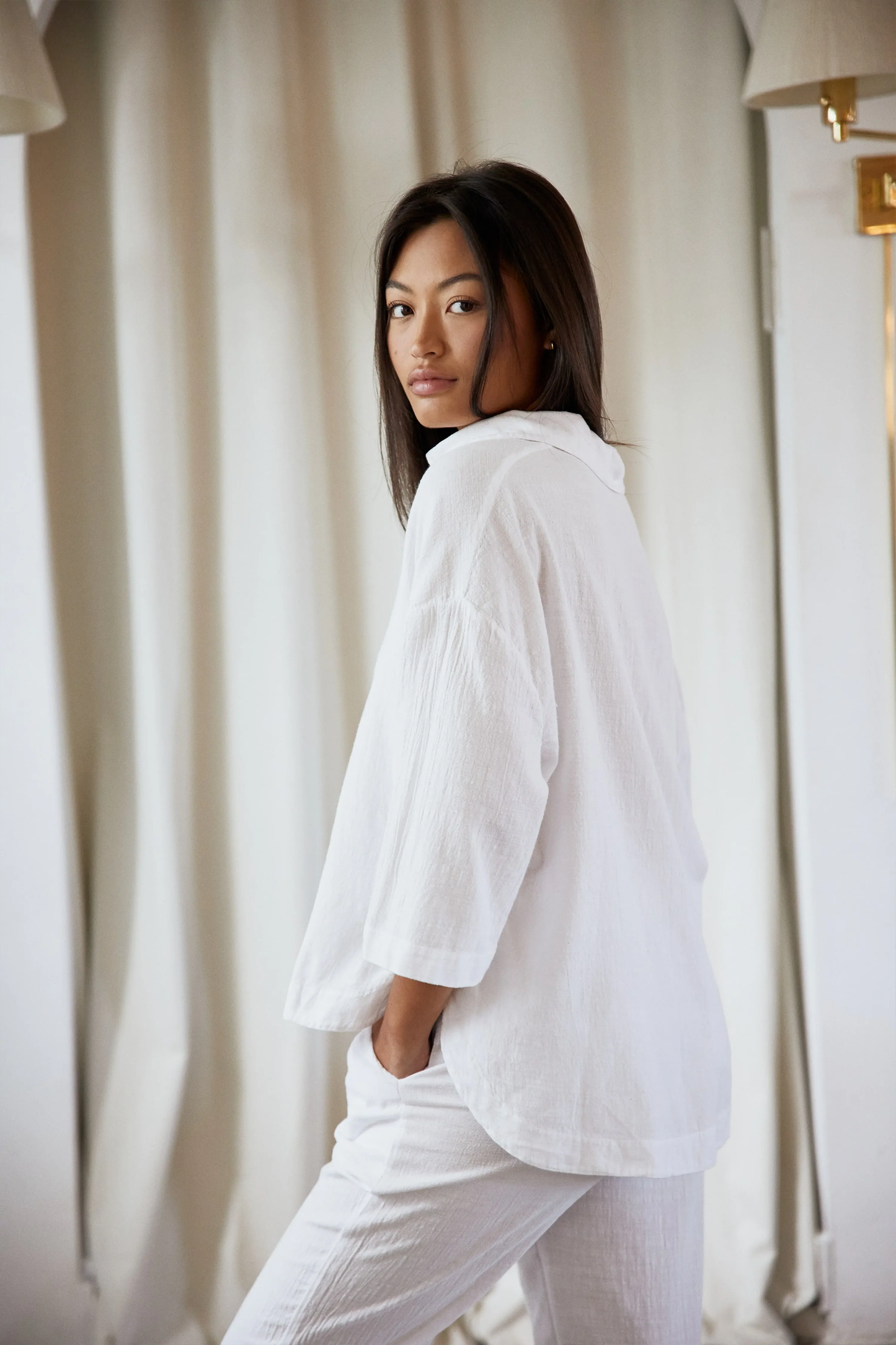 White Harlow Top