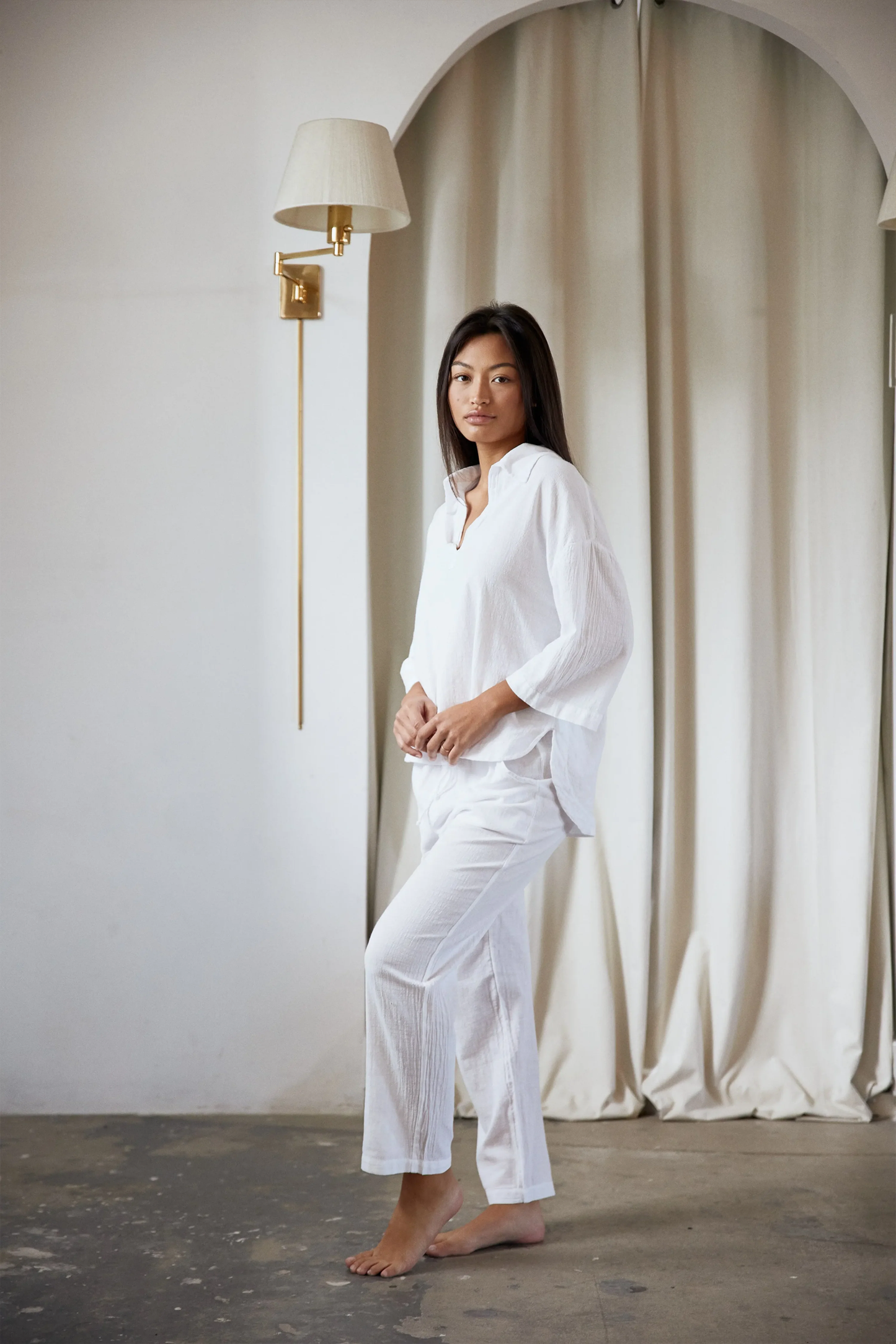 White Harlow Top