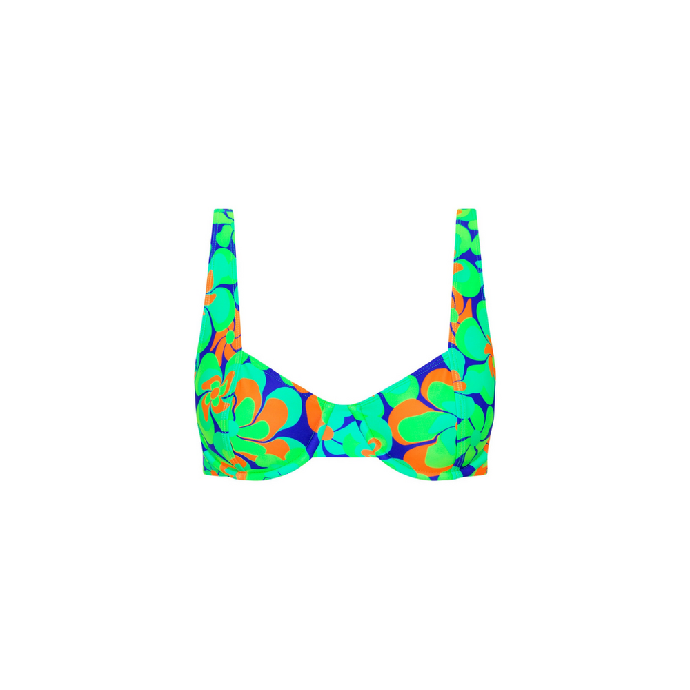 Serene Marine Underwire Bralette Top